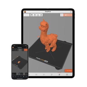 Prusa EasyPrint : Découpez sur votre téléphone, tablette ou ordinateur portable!